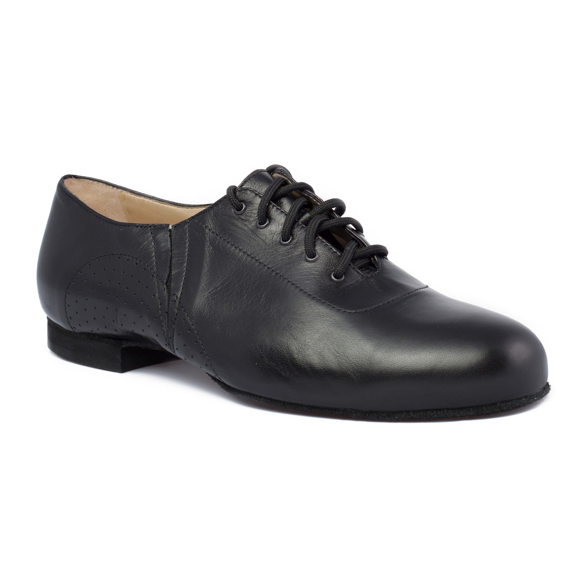 T-Strap Character Shoes Bloch Dance Men's Jazz Oxford Leather Sole